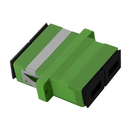 Qoltec Adapter światłowodowy SC/APC | Duplex | Singlemode (1)
