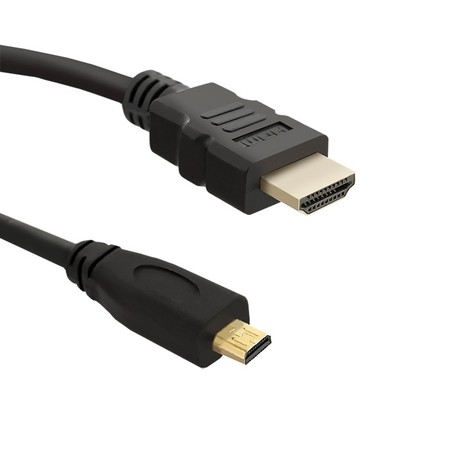 Qoltec Kabel HDMI A męski | Micro HDMI D męski | 3m (1)