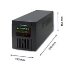 Qoltec Zasilacz awaryjny UPS | Monolith | 2000VA | 1200W | LCD | USB (6)
