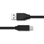 Qoltec Kabel USB typ C 3.1 męski | USB 3.0 typ A męski | 0.25m (4)