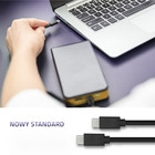 Qoltec Kabel USB 2.0 typ C męski | USB 2.0 typ C męski | 1.4m | Czarny (2)