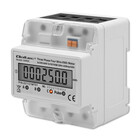 Qoltec Trójfazowy elektroniczny licznik | miernik zużycia energii na szynę DIN | 400V | LCD | 4P (1)