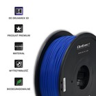Qoltec Profesjonalny filament do druku 3D | PLA PRO | 1.75mm | 1kg | Blue (4)