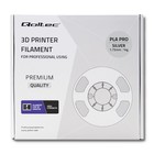Qoltec Profesjonalny filament do druku 3D | PLA PRO | 1.75mm | 1kg | Silver (9)