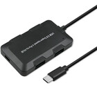 Qoltec Hub Adapter USB-C 3.1 5w1 | 4x USB 3.0 | micro USB (1)