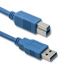 Qoltec Kabel USB 3.0 do drukarki A męski | B męski | 1m (1)
