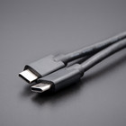Qoltec Kabel USB 2.0 typ C męski | USB 2.0 typ C męski | 0.5m | Czarny (6)