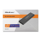 Qoltec Obudowa | kieszeń do dysków  M.2 SATA SSD | NGFF | USB typ C (10)
