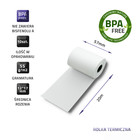 Qoltec Rolka termiczna 57 x 20 | 55g/m2 | 10szt. | BPA free (3)