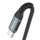 Qoltec Kabel USB 2.0 typ C |  USB 2.0 typ C 100W | QC 3.0 |  PD | 1m | Czarny (5)