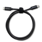 Qoltec Kabel USB 2.0 typ C |  USB 2.0 typ C 240W | QC 5.0 |  PD | 1m | Czarny (7)