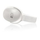 Qoltec Słuchawki bezprzewodowe z mikrofonem Super Bass DYNAMIC | BT | Białe perłowe (3)