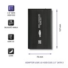 Qoltec Obudowa/kieszeń do dysków HDD/SSD 2.5
