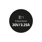 Zasilacz 65W | 20V | 3.25A | 5.5*2.5 | +kabel zasilający (3)