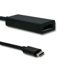 Adapter USB typ C męski/DP żeński | 4K | 23cm (1)
