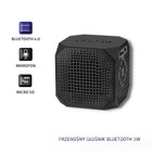 Qoltec Przenośny głośnik Bluetooth 3W | Double speaker | czarny! (3)