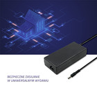 Qoltec Zasilacz desktopowy 60W |12V | 5A | 5.5*2.1  + kabel zasilający (5)