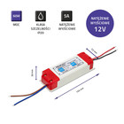 Qoltec Zasilacz impulsowy LED IP20 | 48W | 12V | 4A (3)