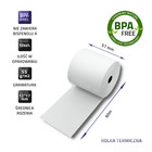 Qoltec Rolka termiczna 57 x 60 | 55g/m2 | 10szt. | BPA free (3)