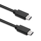 Qoltec Kabel USB 3.1 typ C męski | USB 3.1 typ C męski | 2.5m | Czarny (3)