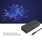 Qoltec Zasilacz desktopowy  84W | 12V | 7A | 5.5*2.1 | +kabel zasilający (4)