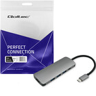 Qoltec Hub Adapter USB-C 3.1 5w1 | 3x USB 3.0 | HDMI 4K | USB-C 3.0 PD (5)