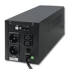 Qoltec Zasilacz awaryjny UPS | Monolith | 2000VA | 1200W | LCD | USB (2)
