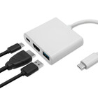 Qoltec Hub Adapter USB-C 3.1 3w1 | USB 3.0 | HDMI 4K | USB-C 3.1 PD 100W (7)