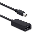 Qoltec Mini DisplayPort v1.1 męski | HDMI A żeński | 4K | 0.2m (1)