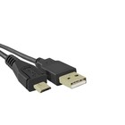 Qoltec Adapter USB A męski | micro USB B męski | 0.1m (1)
