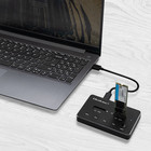 Qoltec Stacja dokująca dysków 2x SSD M.2 SATA |  NGFF |  USB typ C (4)