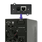 Qoltec Zasilacz awaryjny UPS On-line | Pure Sine Wave | 1kVA | 800W | LCD | USB (7)