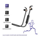 Qoltec Sportowe słuchawki bezprzewodowe BT 5.0 JL | magnetyczne | mikrofon | Czarne (4)