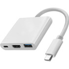 Qoltec Hub Adapter USB-C 3.1 3w1 | USB 3.0 | HDMI 4K | USB-C 3.1 PD 100W (6)
