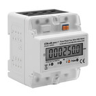 Qoltec Trójfazowy elektroniczny licznik | miernik zużycia energii na szynę DIN | 400V | LCD | 4P (9)