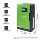 Qoltec Hybrydowy inwerter solarny Off-Grid 10KVA | 5,5kW | 100A | 48V | MPPT | Sinus (3)