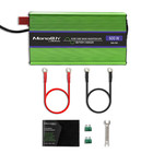 Qoltec Przetwornica napięcia Monolith | ładowanie baterii | UPS | 300W | 600W | 12V na 230V | Czysty Sinus (6)