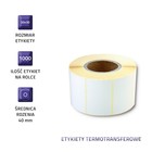 Qoltec Etykiety termotransferowe  50 x 30 | 1000 etykiet (3)