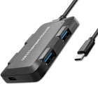 Qoltec Hub Adapter USB-C 3.1 5w1 | 4x USB 3.0 | micro USB (6)