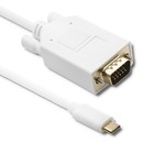 Qoltec Kabel USB 3.1 typ C męski/ VGA męski | FULL HD | Alternate mode | 1m (1)