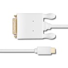 Qoltec Kabel USB 3.1 typ C męski/ DVI męski | 4K | Alternate mode | 2m (4)
