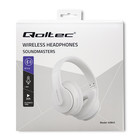 Qoltec Słuchawki bezprzewodowe Soundmasters z mikrofonem  | BT 5.0 AB| Białe (8)