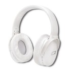 Qoltec Słuchawki bezprzewodowe z mikrofonem Super Bass DYNAMIC | BT | Białe perłowe (1)