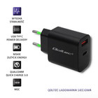 Qoltec Ładowarka sieciowa 18W | 5-12V | 1.5-3A | USB typ C PD | USB QC 3.0 | Czarna (3)