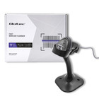 Qoltec Laserowy czytnik kodów kreskowych 1D  z podstawką | USB (6)