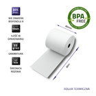 Qoltec Rolka termiczna 80 x 80 | 55g/m2 | 10szt. | BPA free (3)